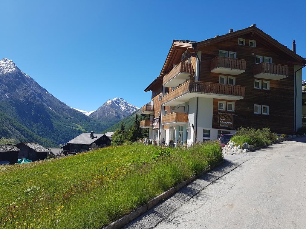Hotel Alpenperle Saas-Fee Ngoại thất bức ảnh