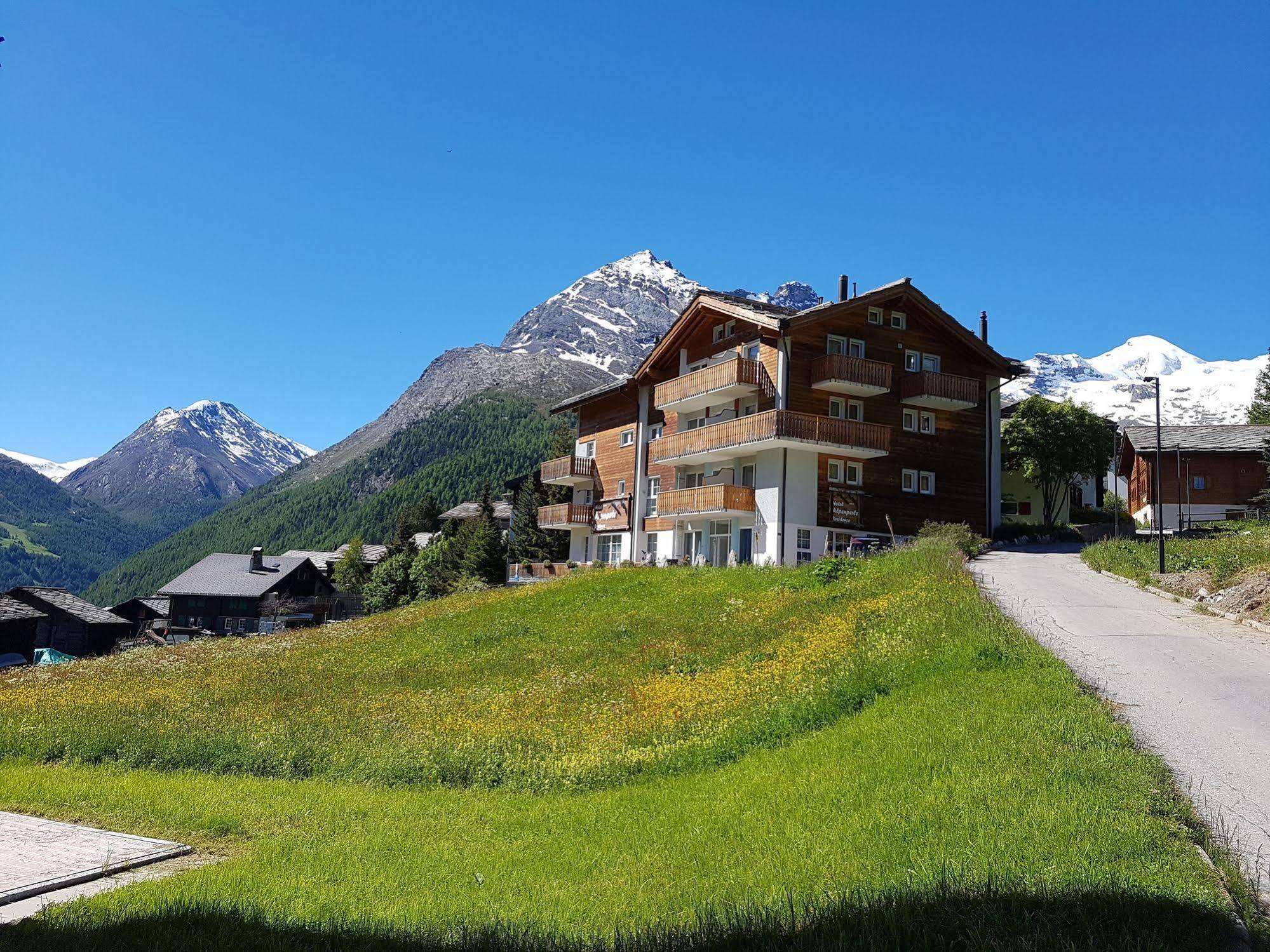 Hotel Alpenperle Saas-Fee Ngoại thất bức ảnh