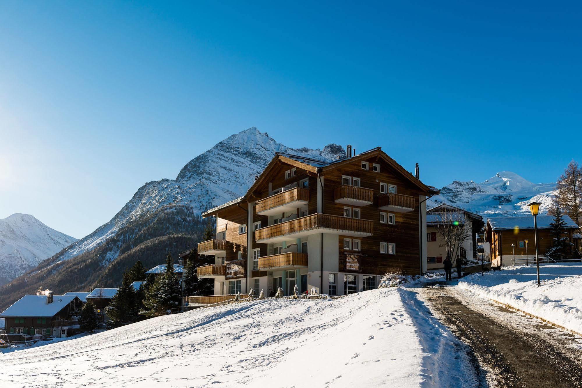 Hotel Alpenperle Saas-Fee Ngoại thất bức ảnh