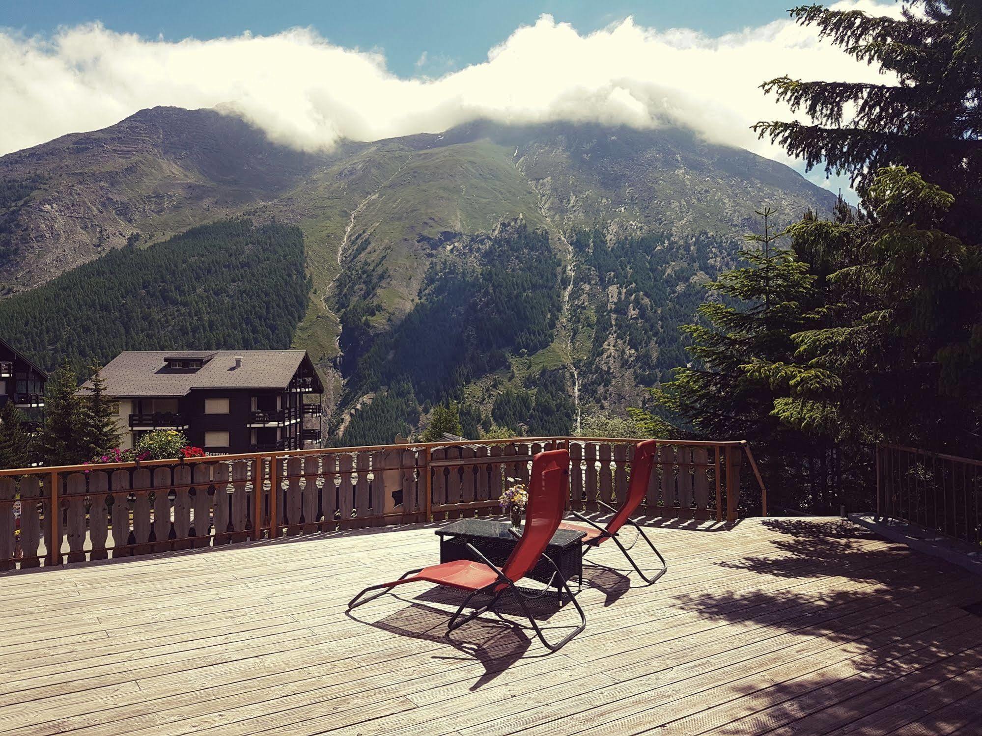Hotel Alpenperle Saas-Fee Ngoại thất bức ảnh