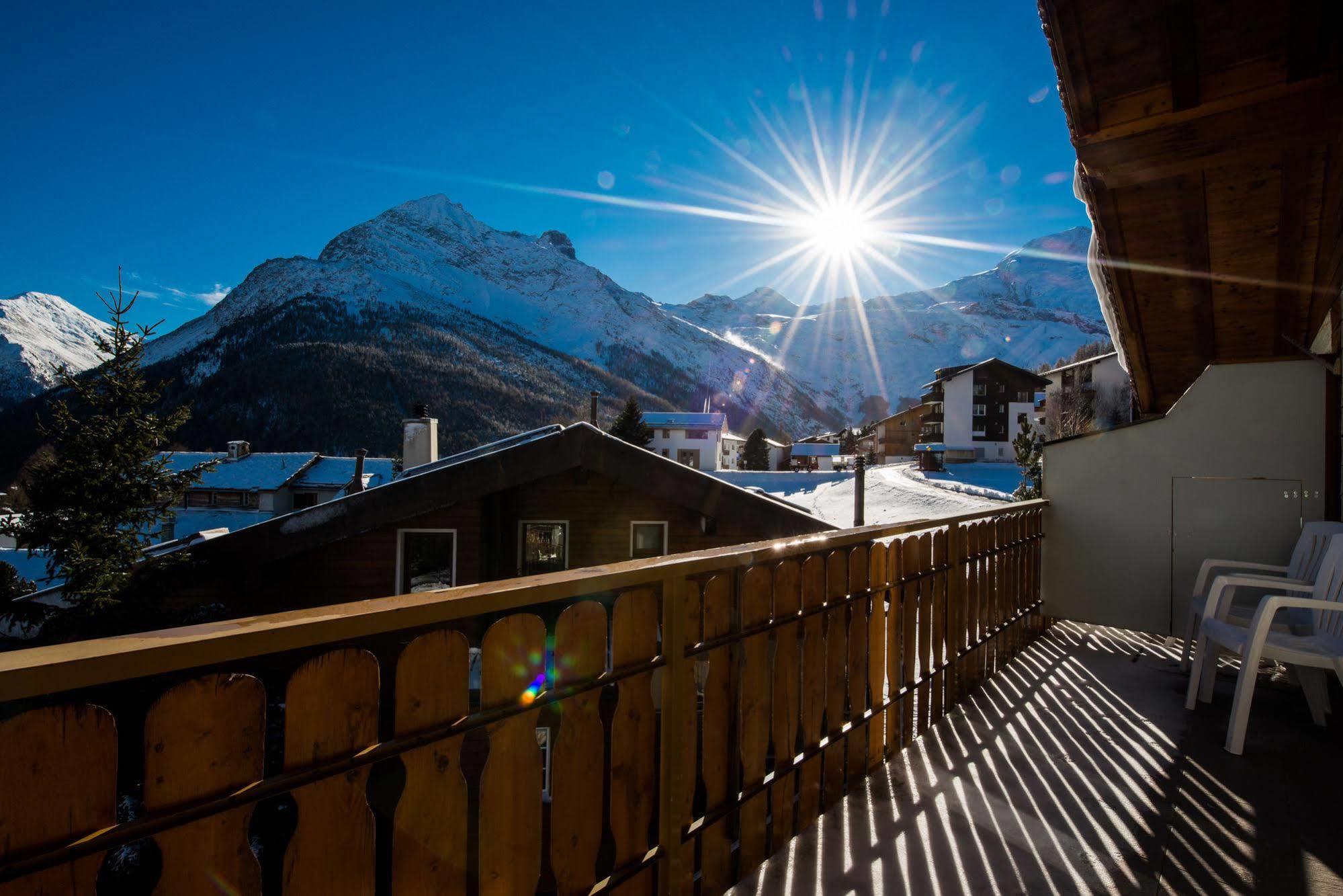 Hotel Alpenperle Saas-Fee Ngoại thất bức ảnh