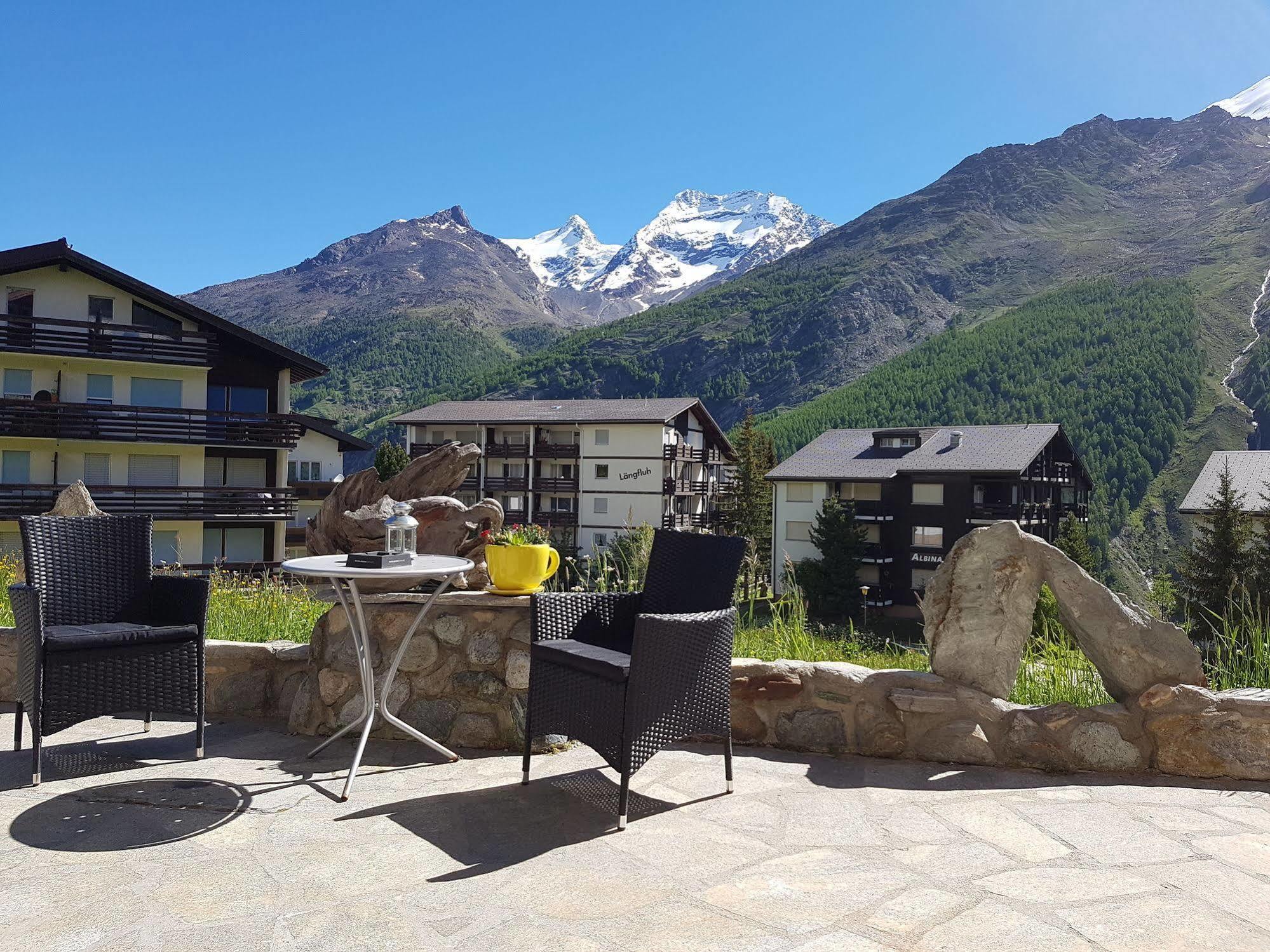 Hotel Alpenperle Saas-Fee Ngoại thất bức ảnh