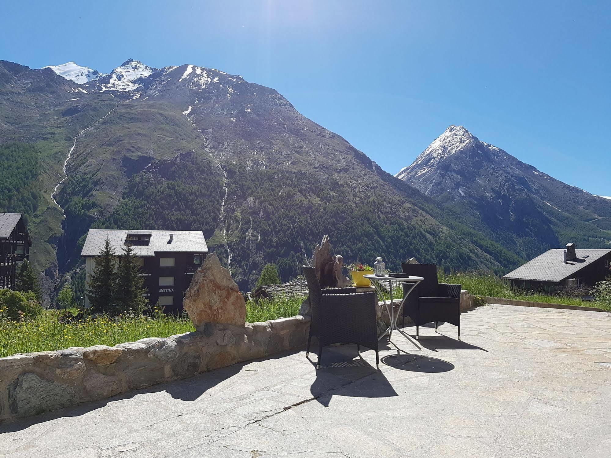 Hotel Alpenperle Saas-Fee Ngoại thất bức ảnh